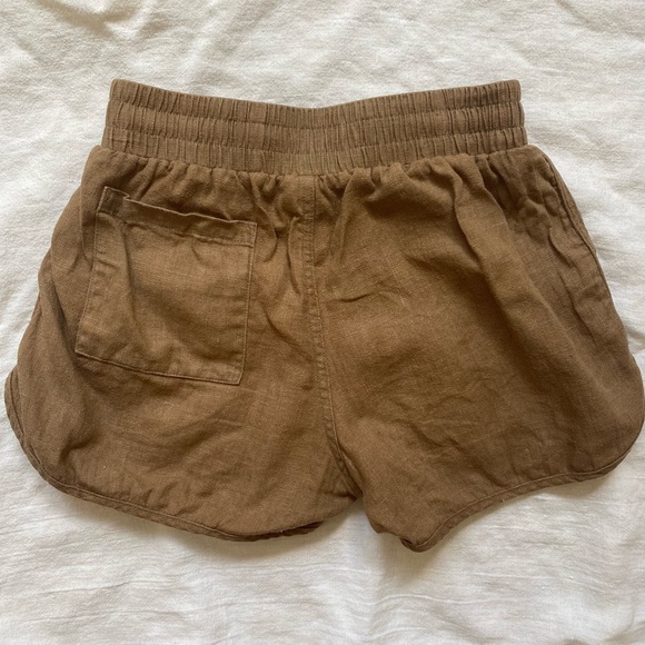 Beaton Linen Running Shorts - Picture 3 of 5